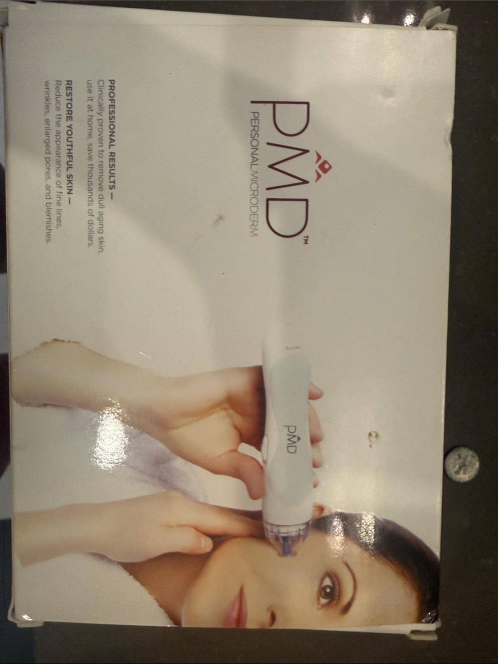 PMD White Women Makeup Primer Microderm Device